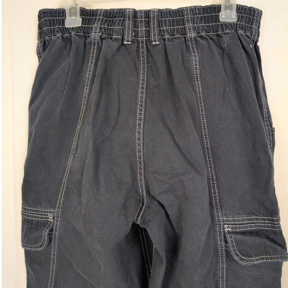 BDG Relaxed Skate Jean black Size 30 Cargo Y2K Grunge Utility Baggy Streetwear - Picture 7 of 9